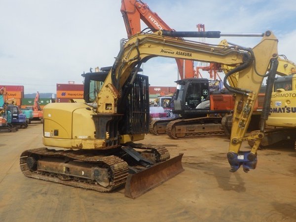CAT 308DCR ★ Excavator ★ 450G, BLADE, PIPING, A/C, QUICK HITCH, W/ HARVESTER - Image 4