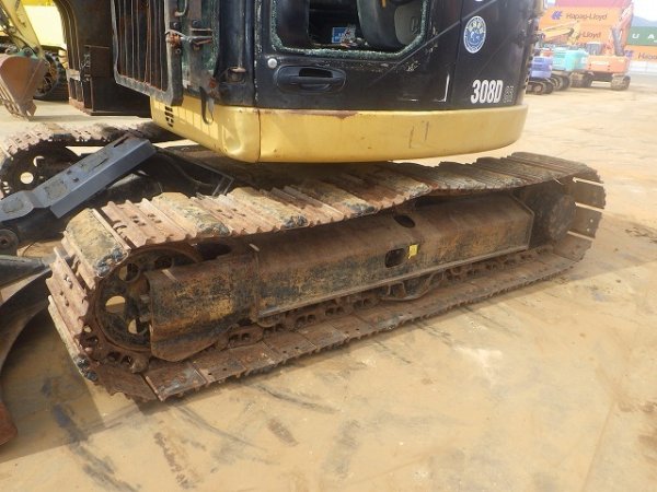 CAT 308DCR ★ Excavator ★ 450G, BLADE, PIPING, A/C, QUICK HITCH, W/ HARVESTER - Image 25