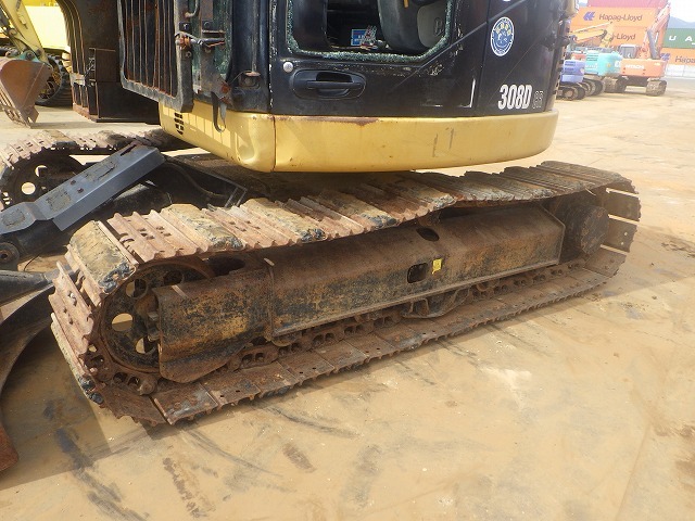 CAT 308DCR ★ Excavator ★ 450G, BLADE, PIPING, A/C, QUICK HITCH, W/ HARVESTER