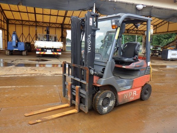 TOYOTA 7FB15 ★ Forklift ★ 3m, 1450kg, FORK POSITIONER, W/ BATTERY CABLE - Image 1