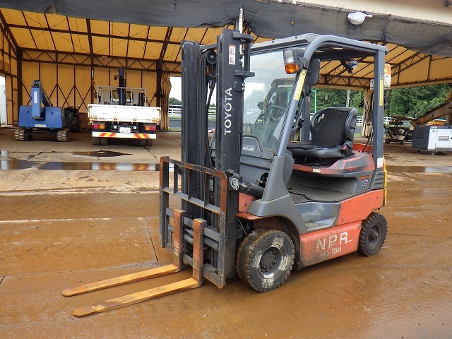 TOYOTA 7FB15 ★ Forklift ★ 3m, 1450kg, FORK POSITIONER, W/ BATTERY CABLE