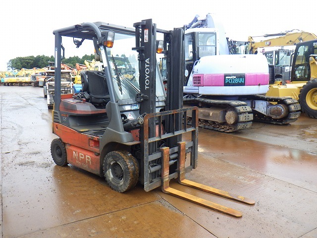 TOYOTA 7FB15 ★ Forklift ★ 3m, 1450kg, FORK POSITIONER, W/ BATTERY CABLE