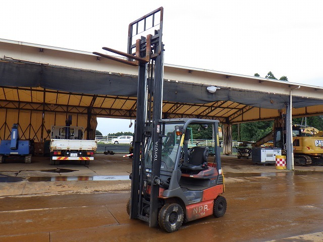 TOYOTA 7FB15 ★ Forklift ★ 3m, 1450kg, FORK POSITIONER, W/ BATTERY CABLE