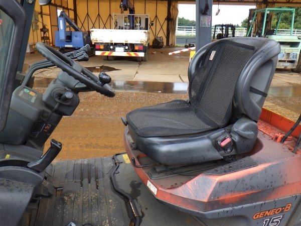 TOYOTA 7FB15 ★ Forklift ★ 3m, 1450kg, FORK POSITIONER, W/ BATTERY CABLE - Image 25