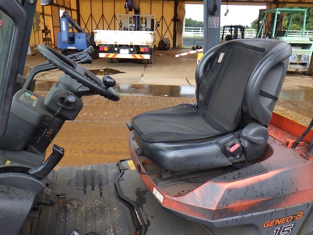 TOYOTA 7FB15 ★ Forklift ★ 3m, 1450kg, FORK POSITIONER, W/ BATTERY CABLE