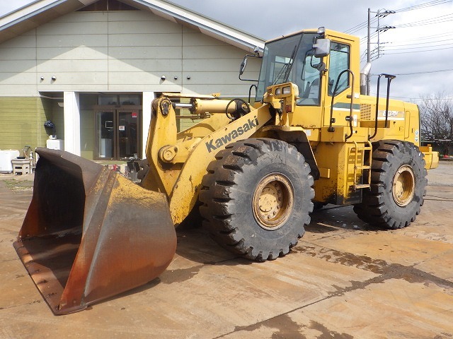 KAWASAKI 80ZV-2 ★ Loader(Crawled/Wheeled) ★ CAB, BKT, A/C, 10,959km
