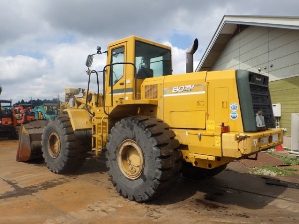 KAWASAKI 80ZV-2 ★ Loader(Crawled/Wheeled) ★ CAB, BKT, A/C, 10,959km - Image 3