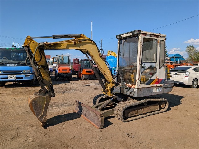 YANMAR B27-1 ★ Excavator ★ 300R, CAB, Blade, Piping
