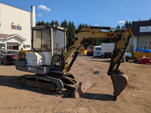 YANMAR B27-1 ★ Excavator ★ 300R, CAB, Blade, Piping - Image 5