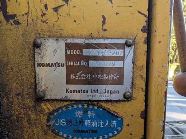 KOMATSU D31AM-20E ★ Bulldozer ★ 400G, CNP, PAT Dozer. Winch - изображение 56