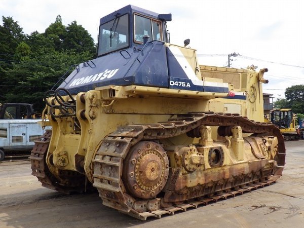 KOMATSU D475A-2 ★ Bulldozer ★ 710G, ROPS CAB, S/T BLADE, A/C, W/ PARTS(see photo) - Image 1