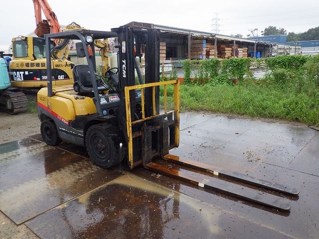 TCM FD35T3S ★ Forklift ★ 3m, 3000kg, SIDE SHIFT Engine doesn't start 不動車