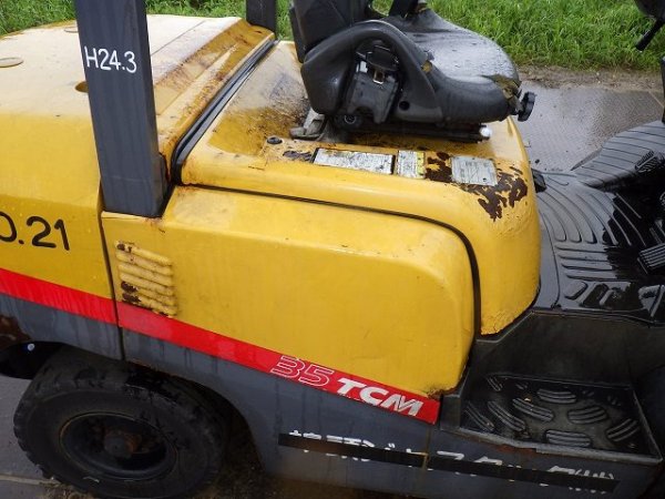 TCM FD35T3S ★ Forklift ★ 3m, 3000kg, SIDE SHIFT Engine doesn't start 不動車 - Image 11