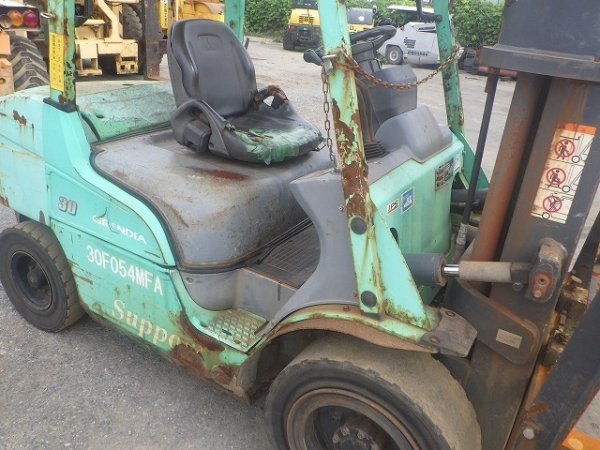 MITSUBISHI FDE30T ★ Forklift ★ 4.3m, 3000kg, FULL FREE MAST - Image 11
