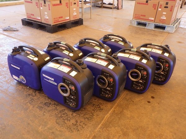 YANMAR G1600IS-8UNITS-SET ★ Generator & Compressor ★ GENERATOR - Image 1