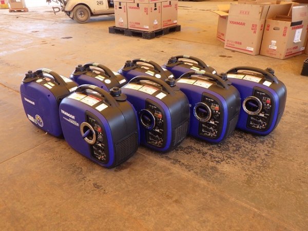 YANMAR G1600IS-8UNITS-SET ★ Generator & Compressor ★ GENERATOR - Image 4