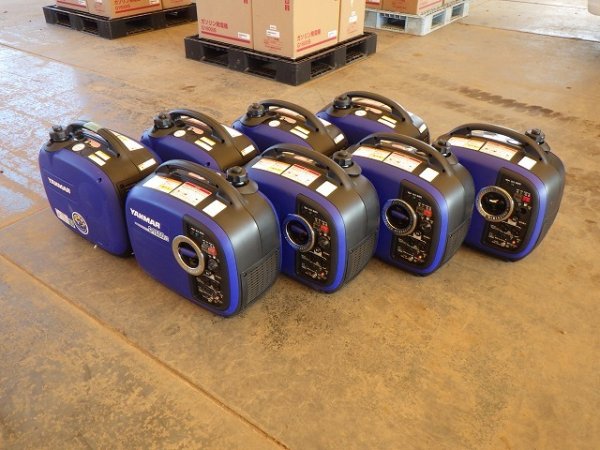 YANMAR G1600IS-8UNITS-SET ★ Generator & Compressor ★ GENERATOR - Image 1