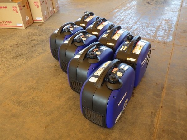 YANMAR G1600IS-8UNITS-SET ★ Generator & Compressor ★ GENERATOR - Image 3