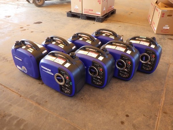 YANMAR G1600IS-8UNITS-SET ★ Generator & Compressor ★ GENERATOR - Image 4