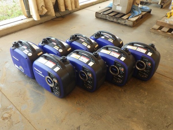 YANMAR G1600IS-8UNITS-SET ★ Generator & Compressor ★ GENERATOR - Image 1