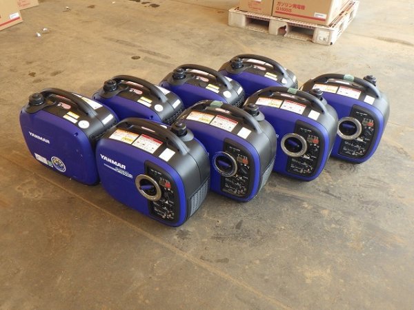 YANMAR G1600IS-8UNITS-SET ★ Generator & Compressor ★ GENERATOR - Image 4