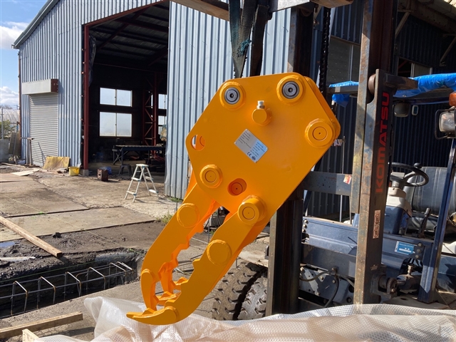 Hyd_Grapple ★ Parts & Attachment ★ Made in China, Unused 中国製, 未使用品