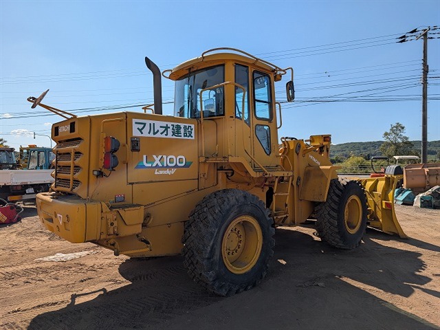 HITACHI LX100-5 ★ Loader(Crawled/Wheeled) ★ CAB, V-Plow, Piping, A/C, 54,818km