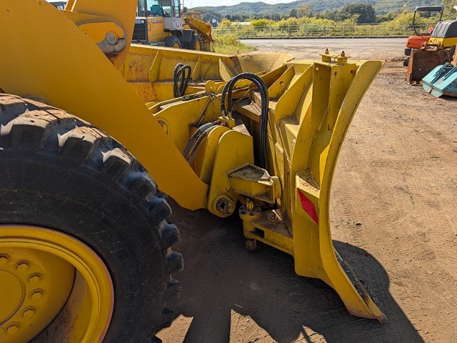HITACHI LX100-5 ★ Loader(Crawled/Wheeled) ★ CAB, V-Plow, Piping, A/C, 54,818km