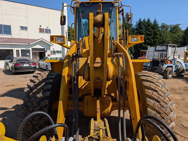HITACHI LX100-5 ★ Loader(Crawled/Wheeled) ★ CAB, V-Plow, Piping, A/C, 54,818km