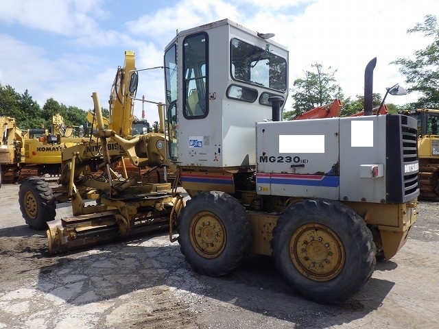 MITSUBISHI MG230E ★ Road Equipment ★ CAB, SCARIFIER, Blade 3.1m, 抹消