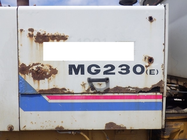 MITSUBISHI MG230E ★ Road Equipment ★ CAB, SCARIFIER, Blade 3.1m, 抹消