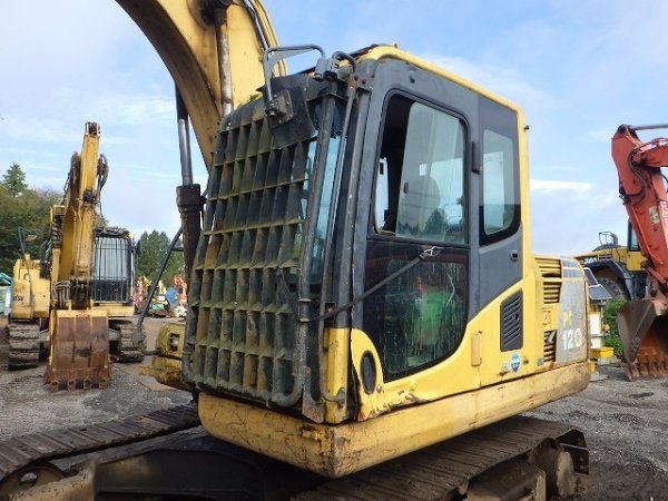 KOMATSU PC120-8 ★ Excavator ★ 500G+PAD, ROPS CAB, ROTARY FORK, 5PIPING, A/C - Image 61