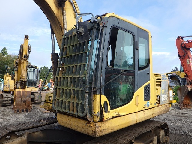 KOMATSU PC120-8 ★ Excavator ★ 500G+PAD, ROPS CAB, ROTARY FORK, 5PIPING, A/C