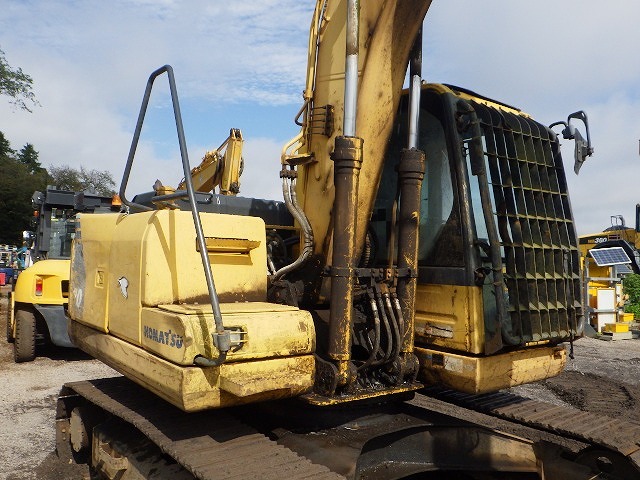 KOMATSU PC120-8 ★ Excavator ★ 500G+PAD, ROPS CAB, ROTARY FORK, 5PIPING, A/C