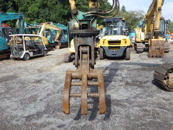 KOMATSU PC120-8 ★ Excavator ★ 500G+PAD, ROPS CAB, ROTARY FORK, 5PIPING, A/C - Image 8