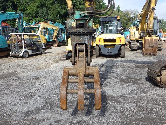 KOMATSU PC120-8 ★ Excavator ★ 500G+PAD, ROPS CAB, ROTARY FORK, 5PIPING, A/C