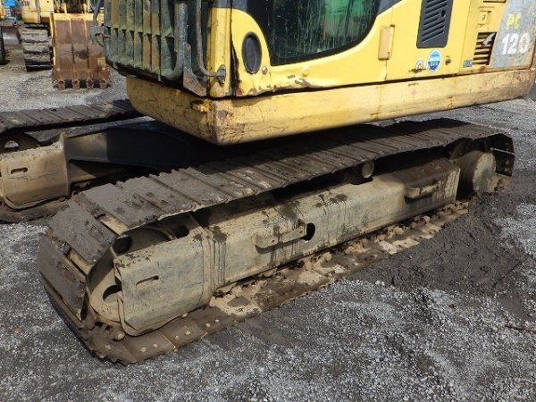 KOMATSU PC120-8 ★ Excavator ★ 500G+PAD, ROPS CAB, ROTARY FORK, 5PIPING, A/C - Image 13