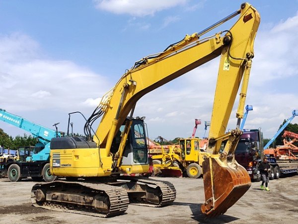 KOMATSU PC228US-3E0 ★ Excavator ★ 700G, ARM CRANE, A/C, MULTI - Image 5