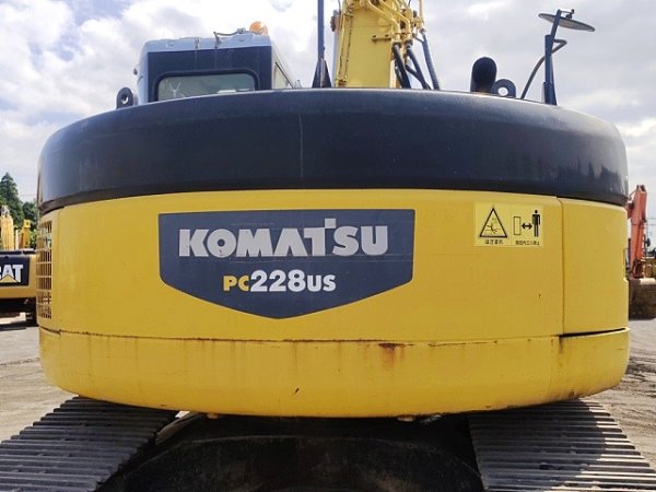 KOMATSU PC228US-3E0 ★ Excavator ★ 700G, ARM CRANE, A/C, MULTI - Image 8