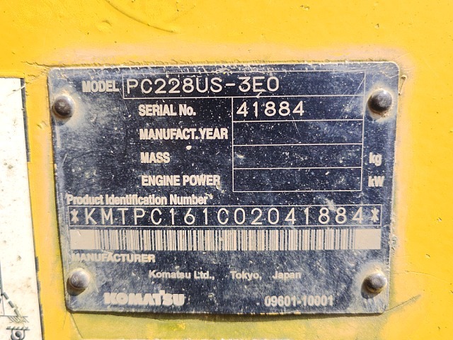 KOMATSU PC228US-3E0 ★ Excavator ★ 700G, ARM CRANE, A/C, MULTI