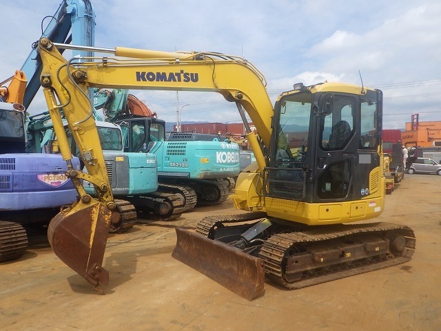 KOMATSU PC78US-10 ★ Excavator ★ 450G, ROPS CAB, Blade, Piping, A/C, Multi, EPA