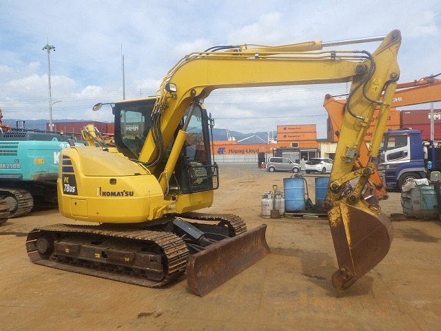 KOMATSU PC78US-10 ★ Excavator ★ 450G, ROPS CAB, Blade, Piping, A/C, Multi, EPA