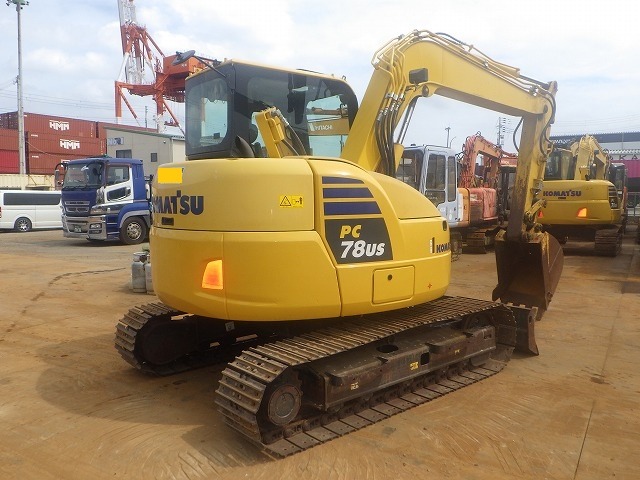 KOMATSU PC78US-10 ★ Excavator ★ 450G, ROPS CAB, Blade, Piping, A/C, Multi, EPA