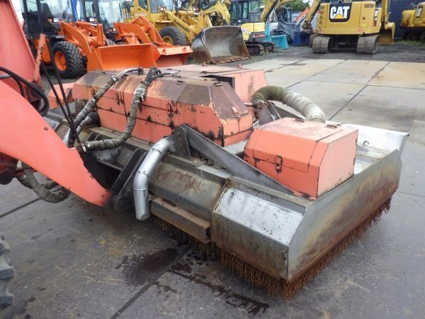 KUBOTA R530Z ★ Loader(Crawled/Wheeled) ★ CAB, MIYAMOTO Road Heater(MH320ミニ), Piping, w/Counter weight & Bucket, 建機工譲渡書 - Image 13
