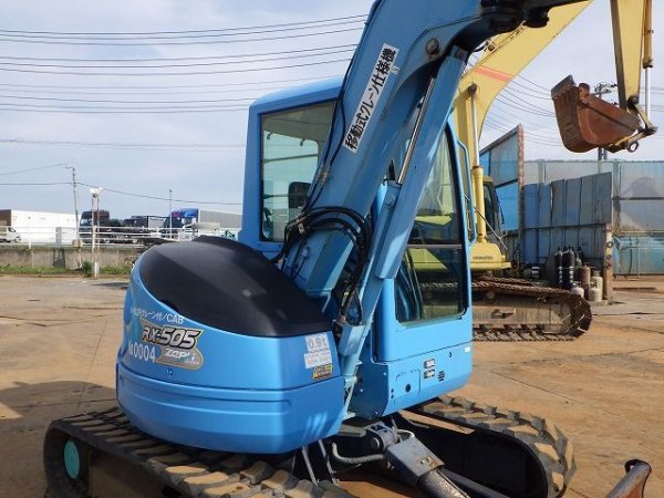 KUBOTA RX-505 ★ Mini Excavator ★ 400R, CAB, ARM CRANE, MULTI (2WAY) - Image 6