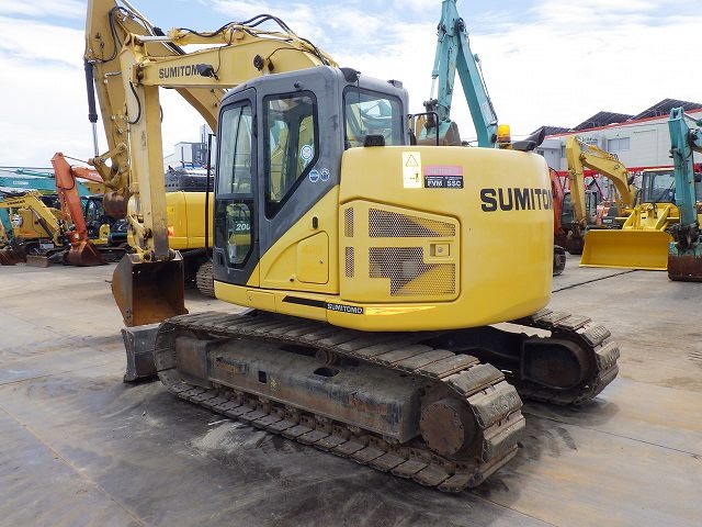 SUMITOMO SH125X-6 ★ Excavator ★ 500G+PAD, ROPS CAB, BLADE, ARM CRANE, A/C, MULTI