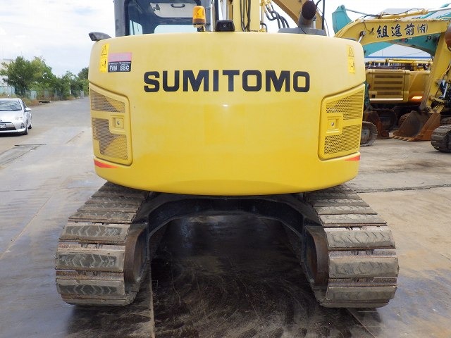 SUMITOMO SH125X-6 ★ Excavator ★ 500G+PAD, ROPS CAB, BLADE, ARM CRANE, A/C, MULTI