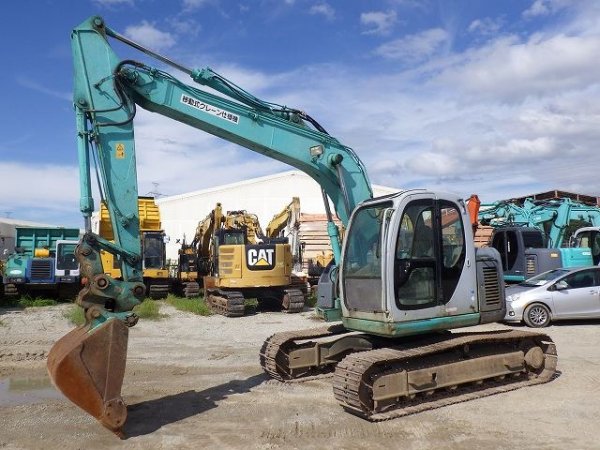 KOBELCO SK135SR-1E ★ Excavator ★ 500G, PIPING, ARM CRANE, A/C, MULTI - Image 1
