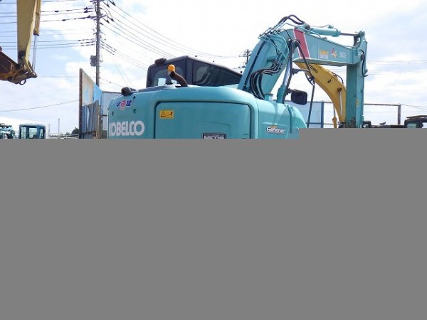 KOBELCO SK135SR-3 ★ Excavator ★ 500G+PAD, ROPS CAB, BLADE, ARM CRANE, A/C, MULTI - Image 7