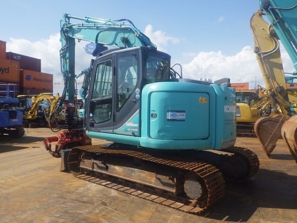 KOBELCO SK135SR-3F ★ Excavator ★ 600G, ROPS CAB, PROCESSOR (GP35A-641), BLADE, COM-PIPING (5), A/C, MULTI, WINCH - Image 4